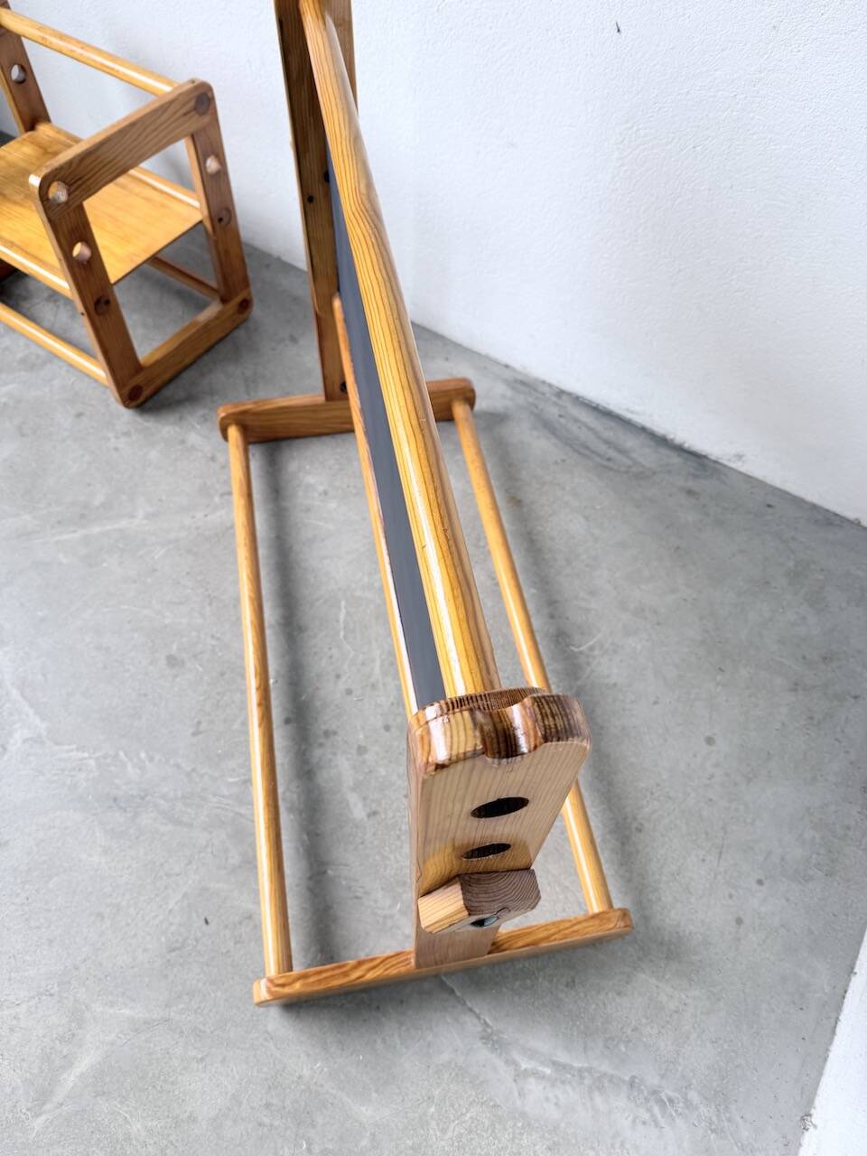 Bureau et chaise enfant pin Bauhaus