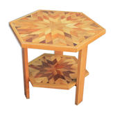 Hexagonal coffee table