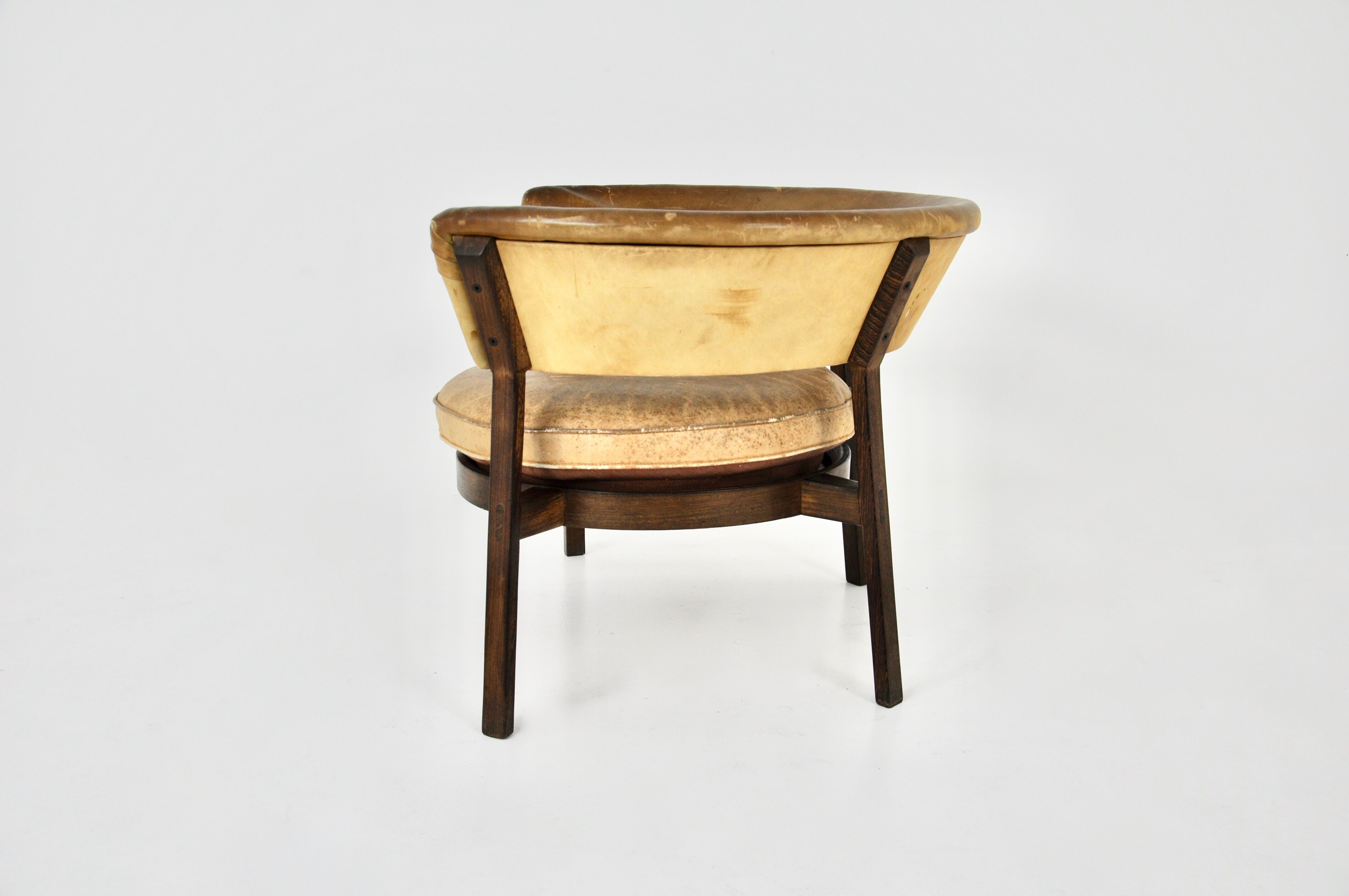 Armchair P28 by Eugenio Gerli for Tecno, 1958