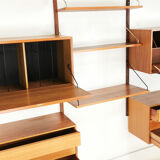 Poul Cadovius teak bookcase Danish 1960