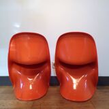 Pair of Casalino chairs by Alexander Begge for Casala