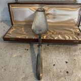 Art Deco style pie server in silver metal, 20th century