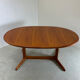 Table à manger en teck 1960 par Skovby