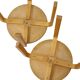 Set of 2 Vintage IKEA Frosta Stools, Beech Wood, 1990s