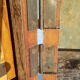 Old teak chest with original unbleached patina