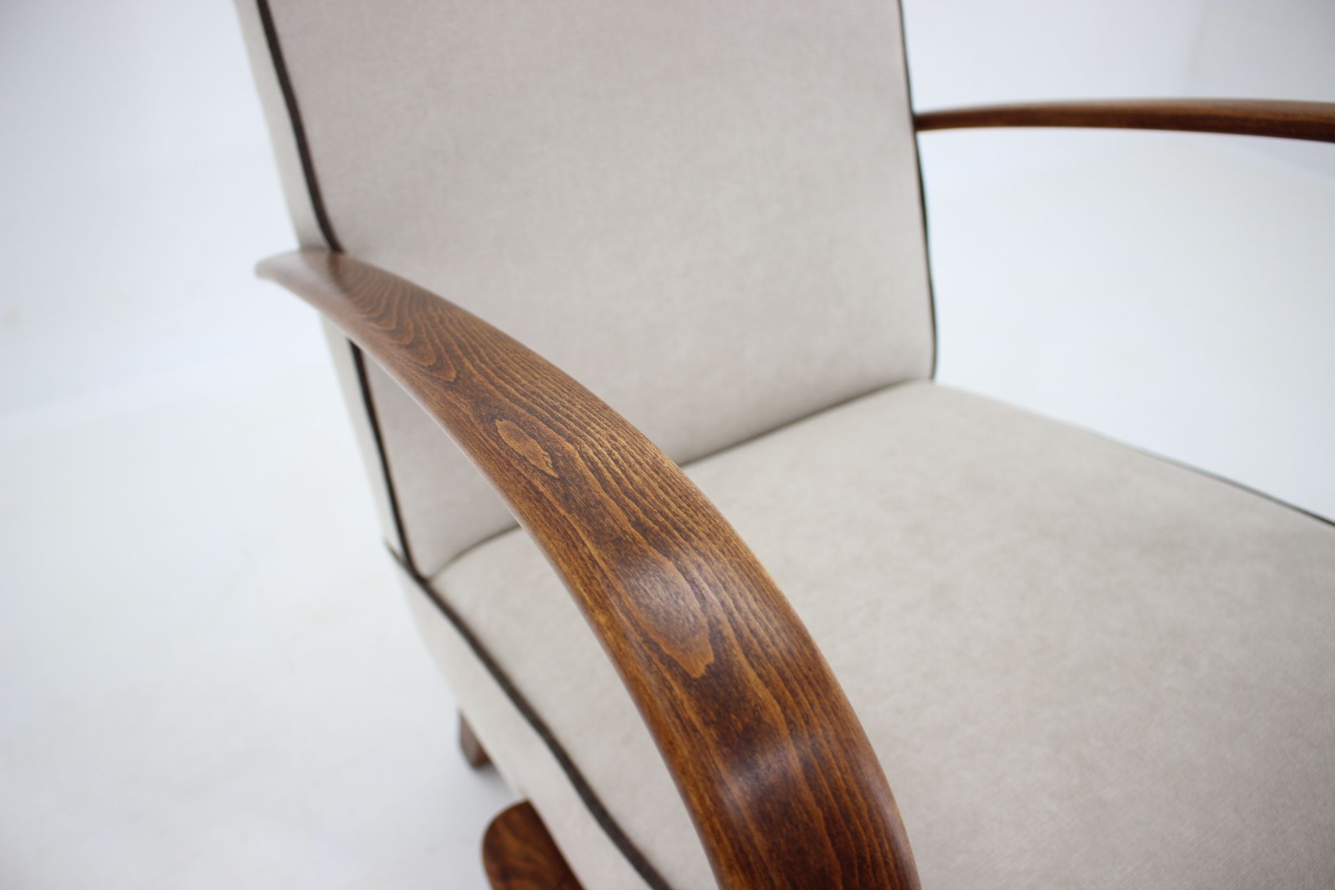 1950s Jindrich Halabala Armchair, Czechoslovakia