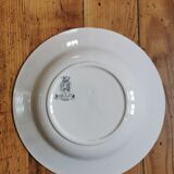 Hollow plates ancient iron earth Gien