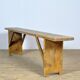 Rustic pine bench, circa 1960