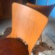 Pair of chairs baumann model Dove 60s