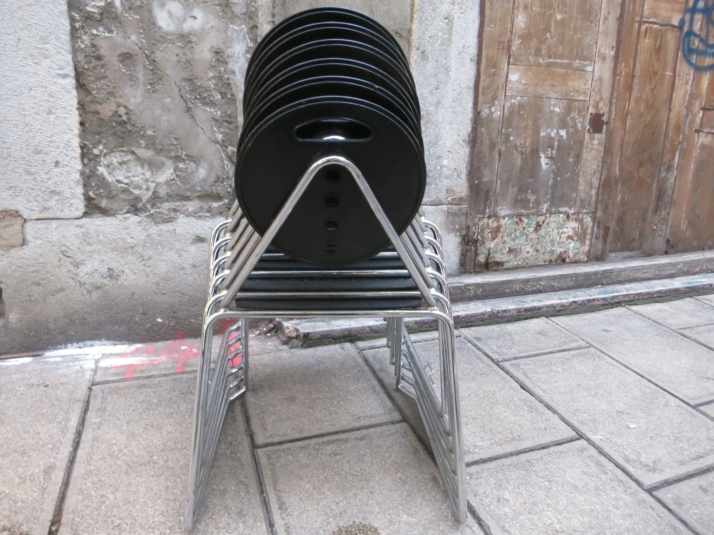 6 chairs CHARLIE Carlo BIMBI & GIOACCHINI