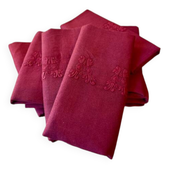 Antique Monogrammed Napkins