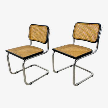 Set de 2 chaises Cesca B32 par Marcel Breuer