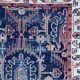 Ancient Persian carpet Hamadan handmade 94x145 cm