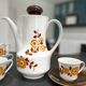 Service à café ou thé en porcelaine Seltmann Weiden K W.Germany Bavaria - années 70 Vintage