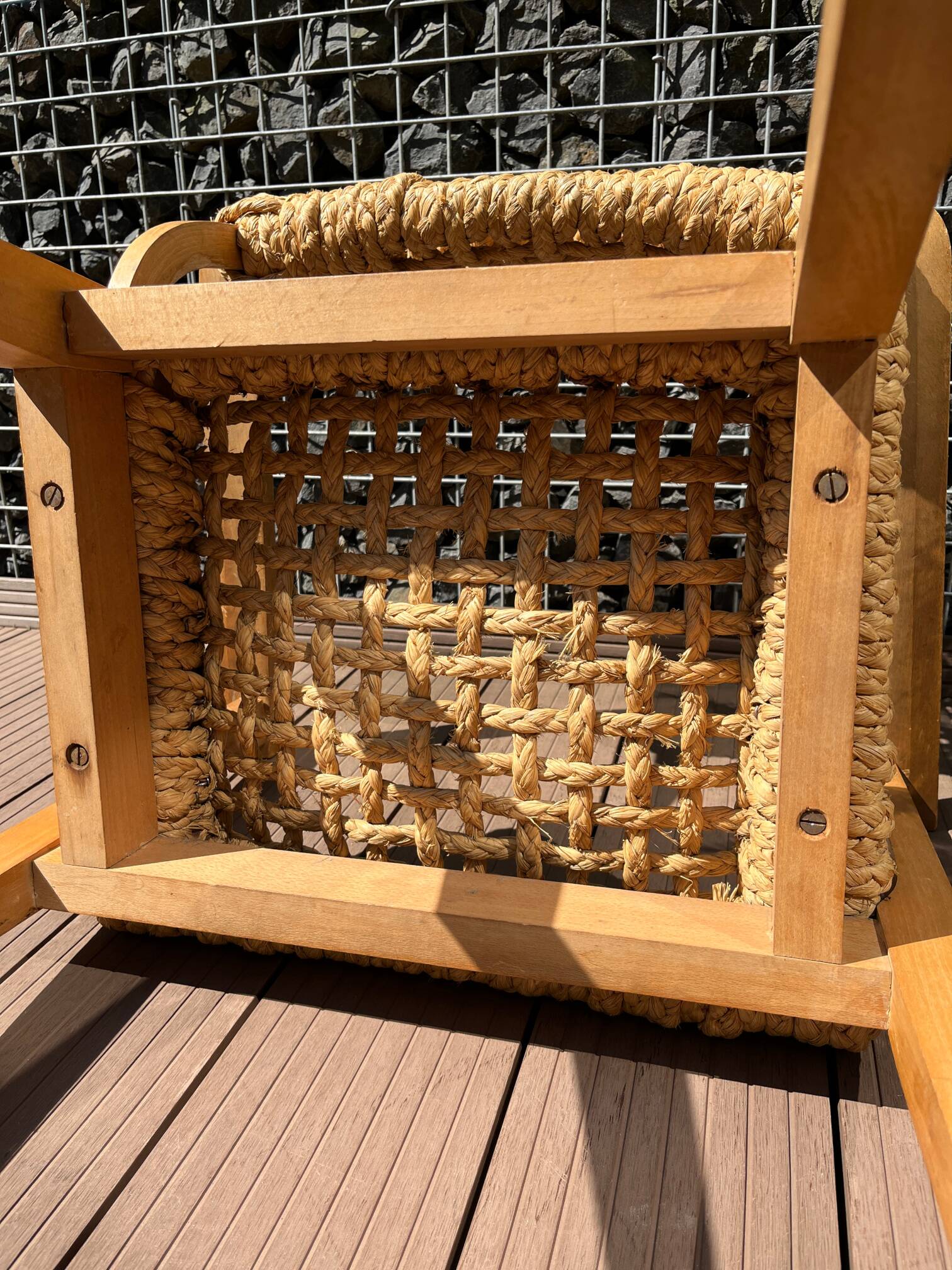 Audoux &  Minet Bridge Armchair, 1950s