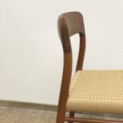 Chair by Niels O. Møller for J.L. Moller, Model 75,Denmark, 1950s