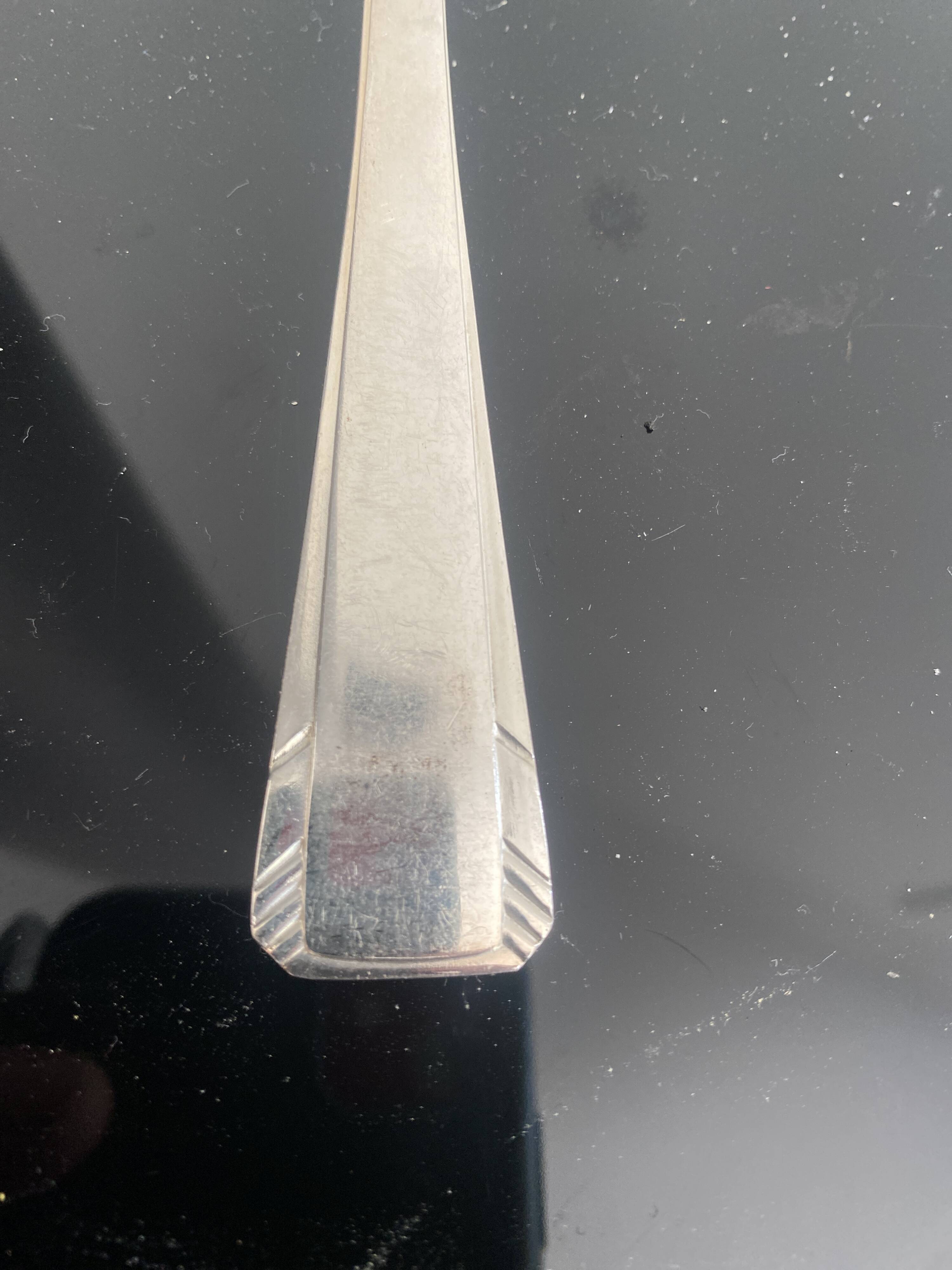 23 silver-plated metal forks Ercuis