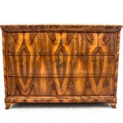 Antique chest of drawers, northern europe, around 1850, after renovation