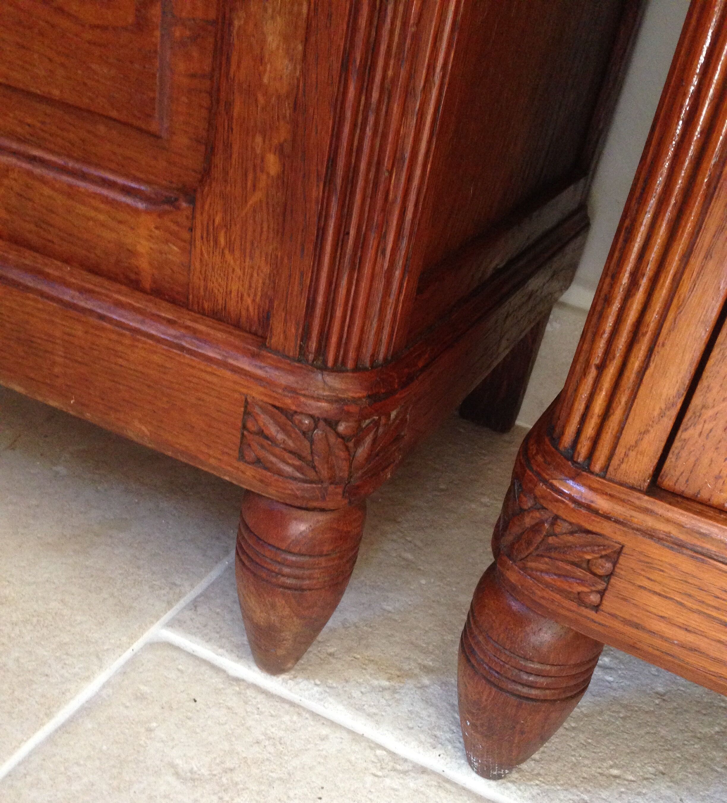 Pair of art deco nightstands