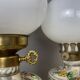 Pair Portuguese porcelain table lamps limited numbered by Alconaca