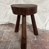 Brutalist tripod stool