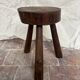 Brutalist tripod stool