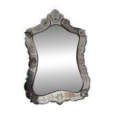 Venetian mirror from the late 18th to early 19th century.