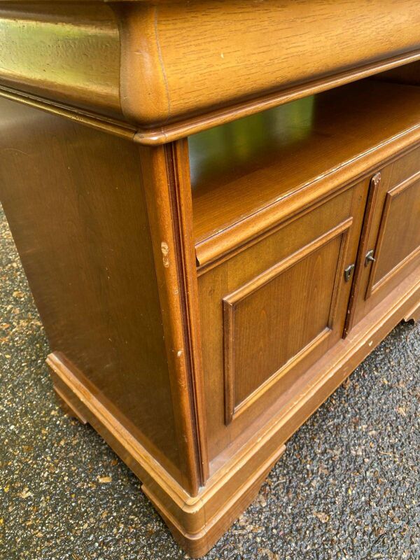 Buffet Louis Philippe en bois clair satiné 86cm