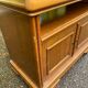 Louis Philippe sideboard in satin light wood 86cm