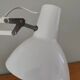Articulated white desk lamp