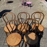 Set of 5 bistro chairs