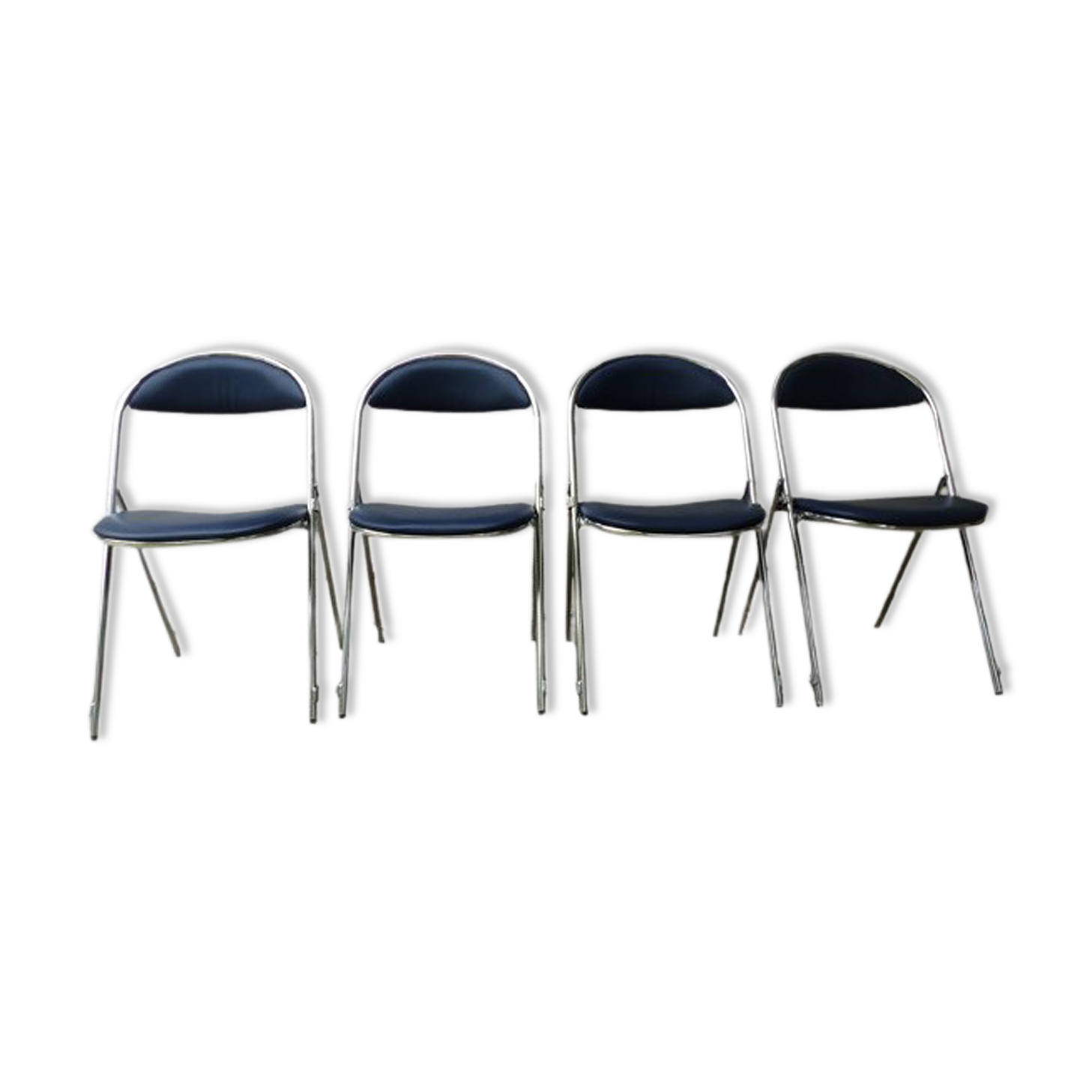 Chaises pliantes Souvignet 1970