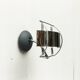 Postmodern wall lamp Warrior by Emanuele Ricci for Sidecar Artemide, 1980s.