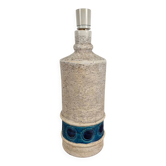 Lamp base with trifoglio decoration in ceramic by Aldo Londi for Bitossi, Italy, 1960.