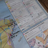 School map poster vintage Brazil Edition MDI