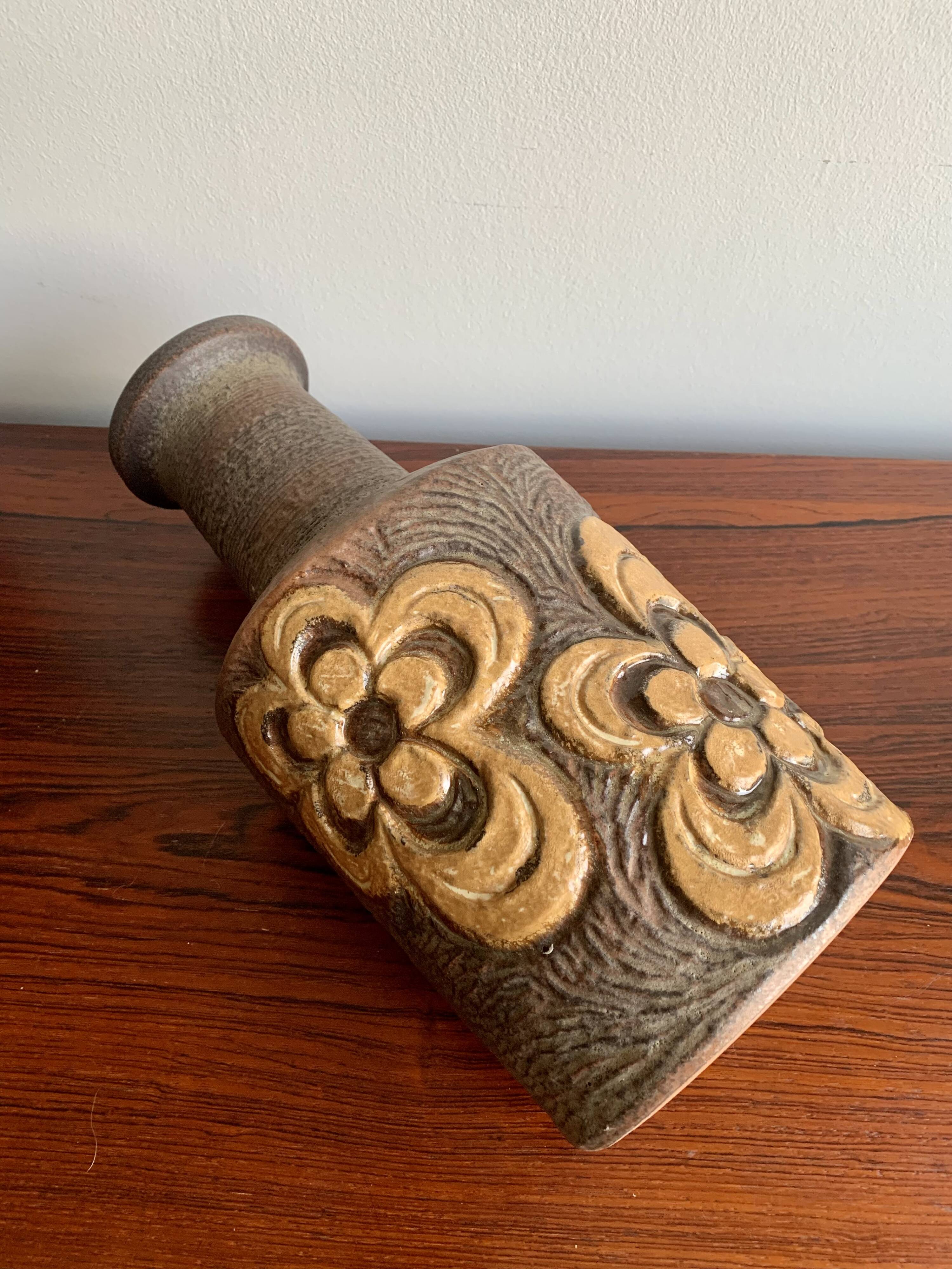 Large vintage ceramic vase Austria, 1970s