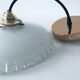 Suspension vintage en verre