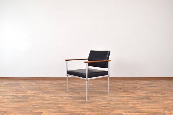 Fauteuil de salon allemand du milieu du siècle de Lübke, années 1960