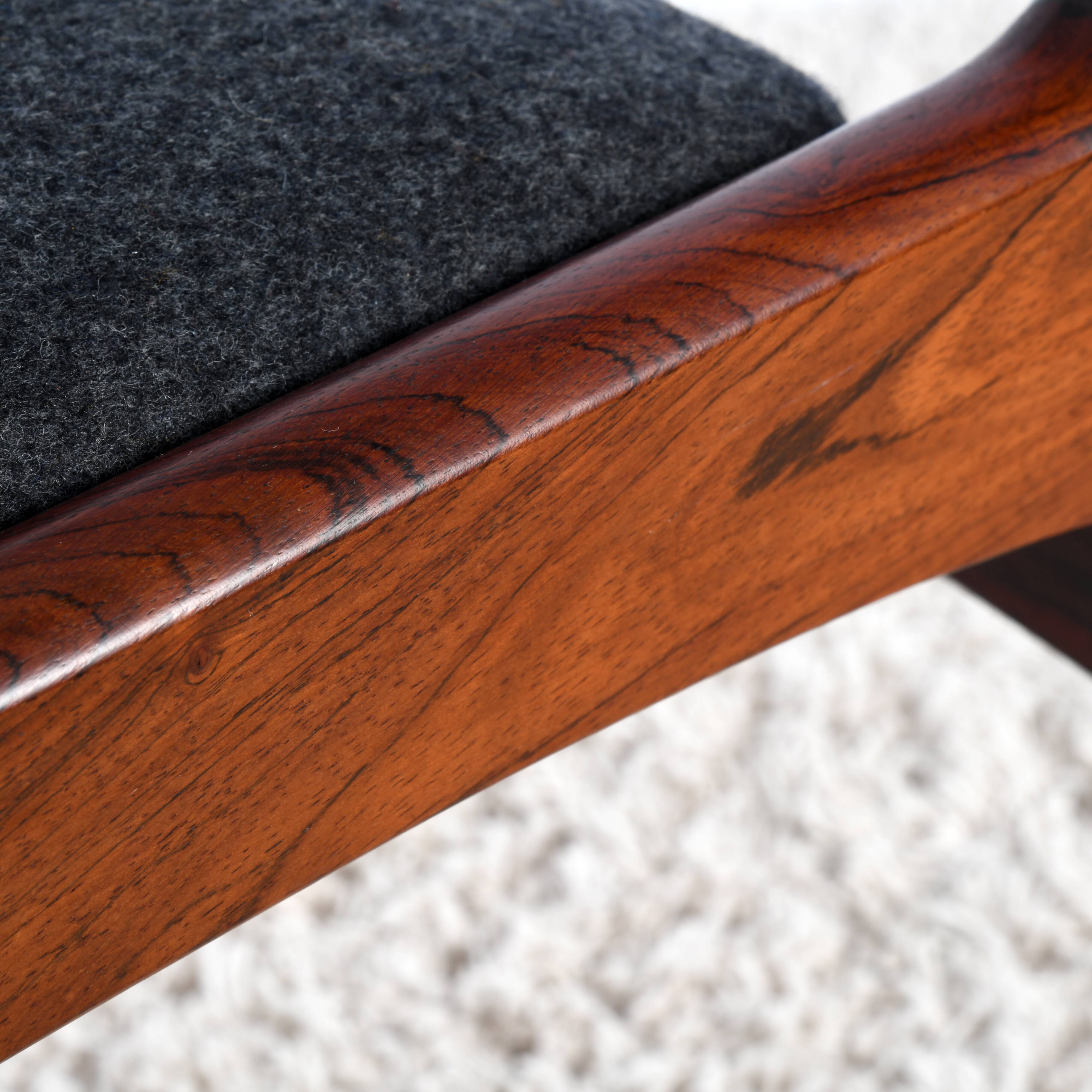 Danish rosewood armchair