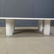 Angelo Mangiarotti carrara marble coffee table for Up&Up, Italy