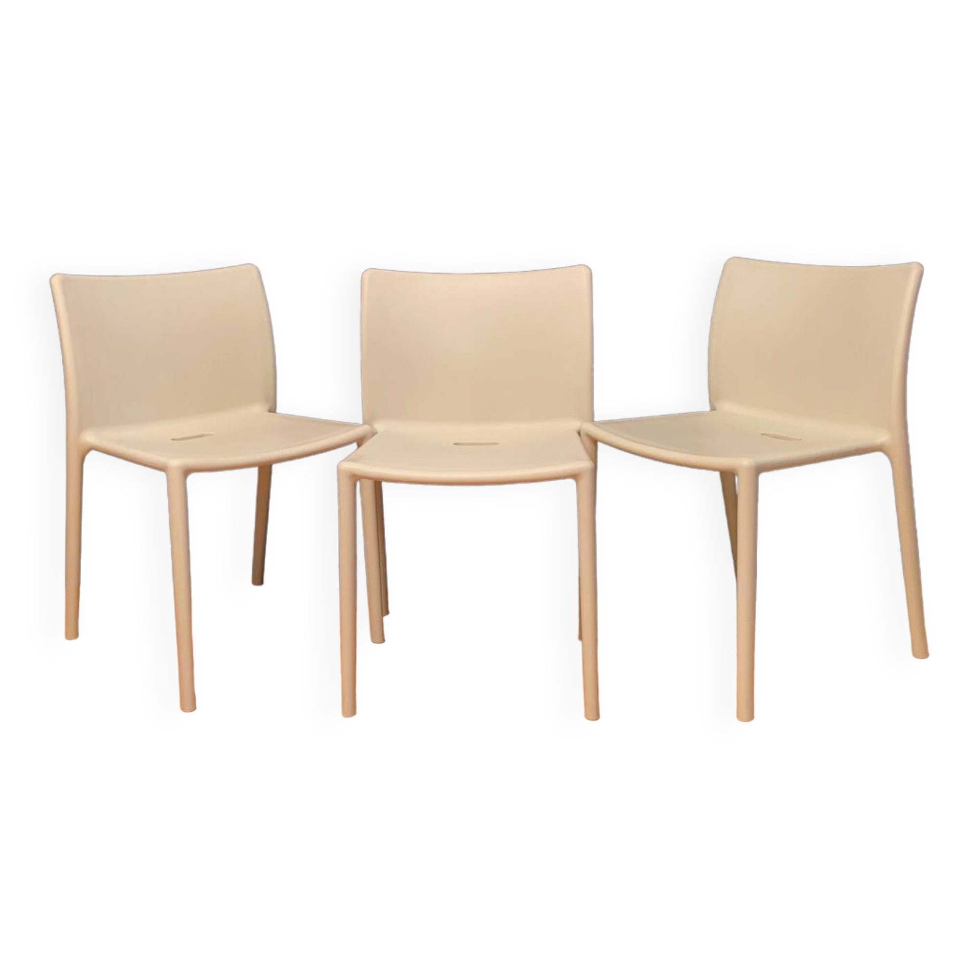 Set of three Air-Chair chairs by Jasper Morrison, Magis, Italy, 1990s