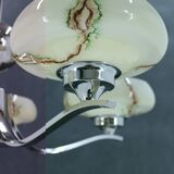 1930s Art Deco Chandelier, Czechoslovakia