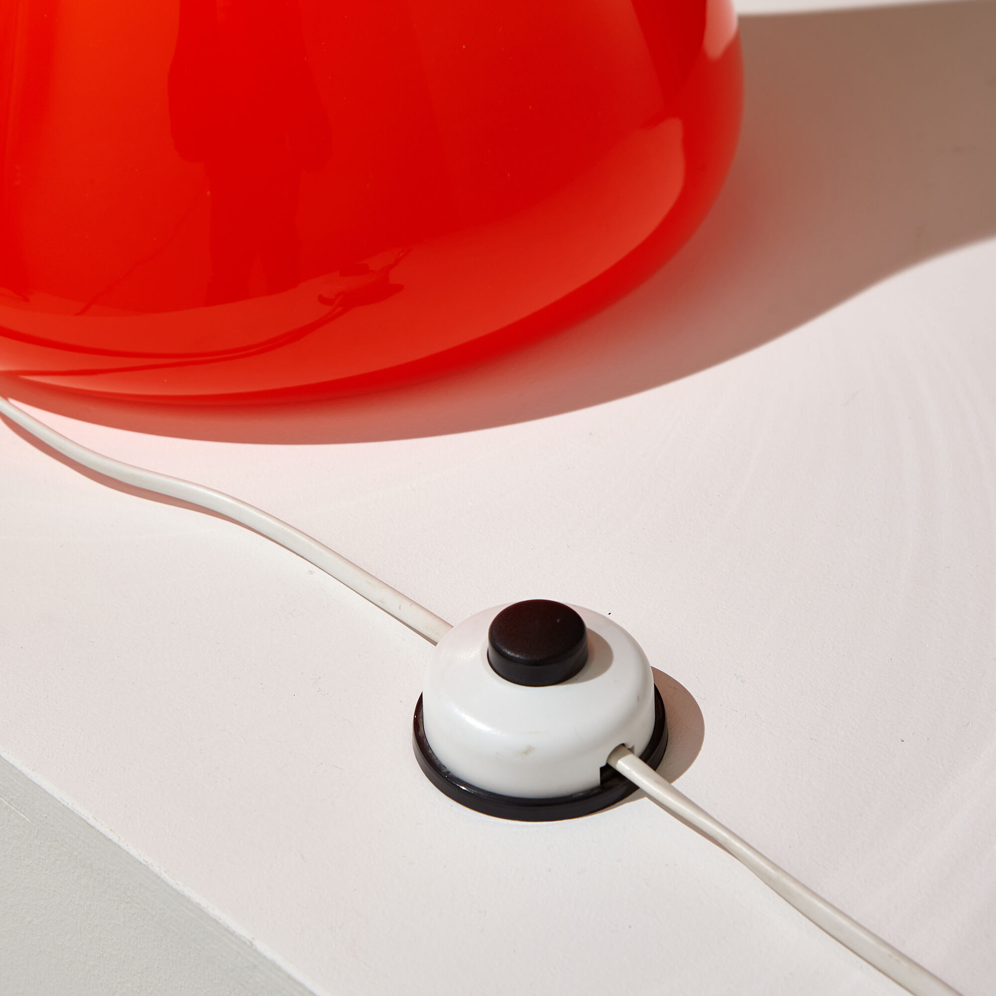 Birillo glass floor lamp by carlo nason for mazzega