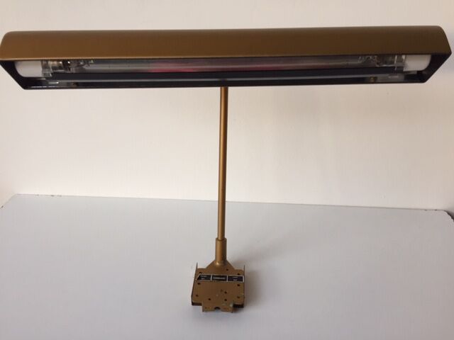 Wall light old golden light table