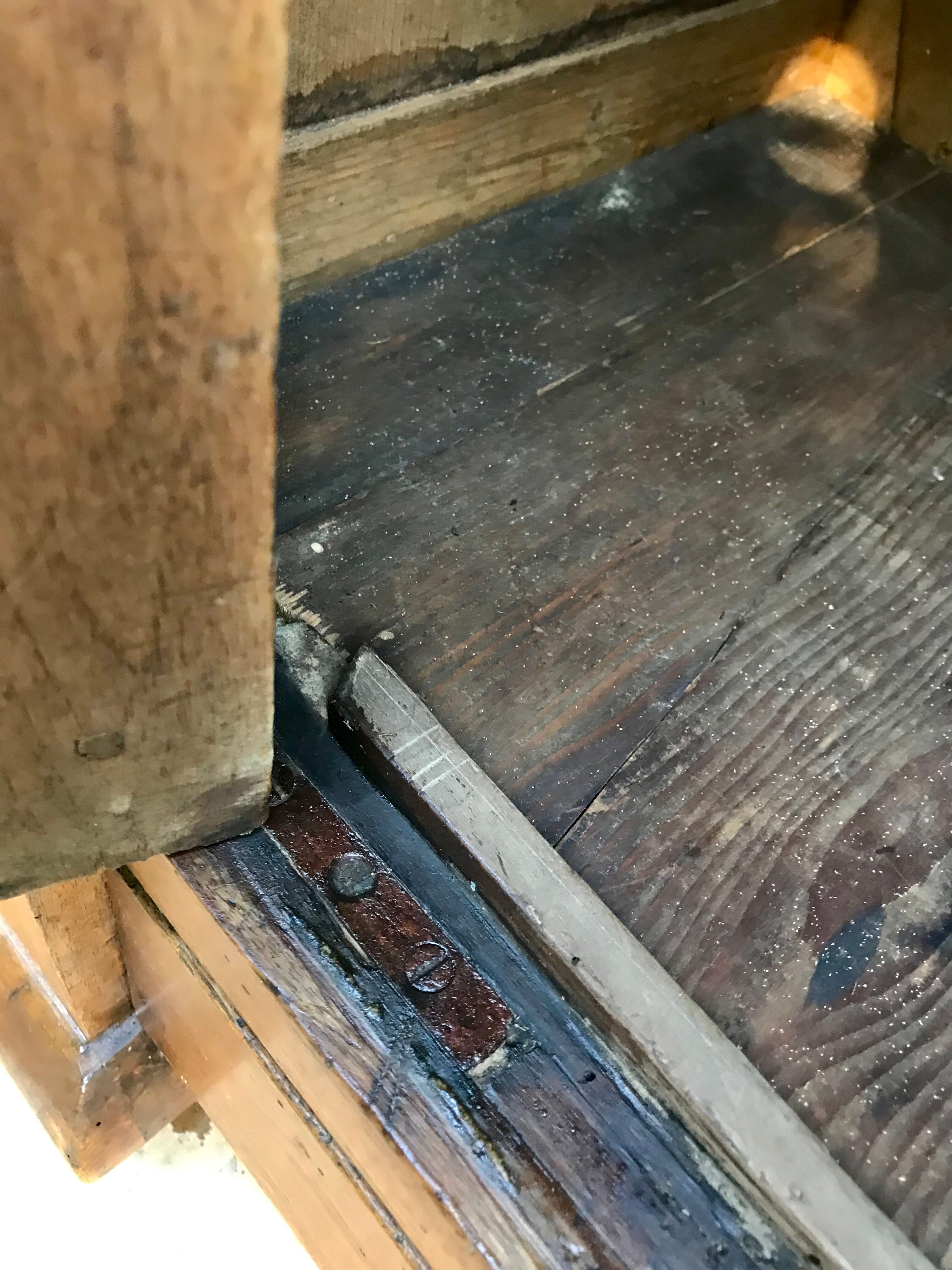 Nineteenth walnut directoire buffet