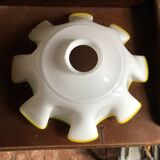 Vintage opaline pendant lampshade