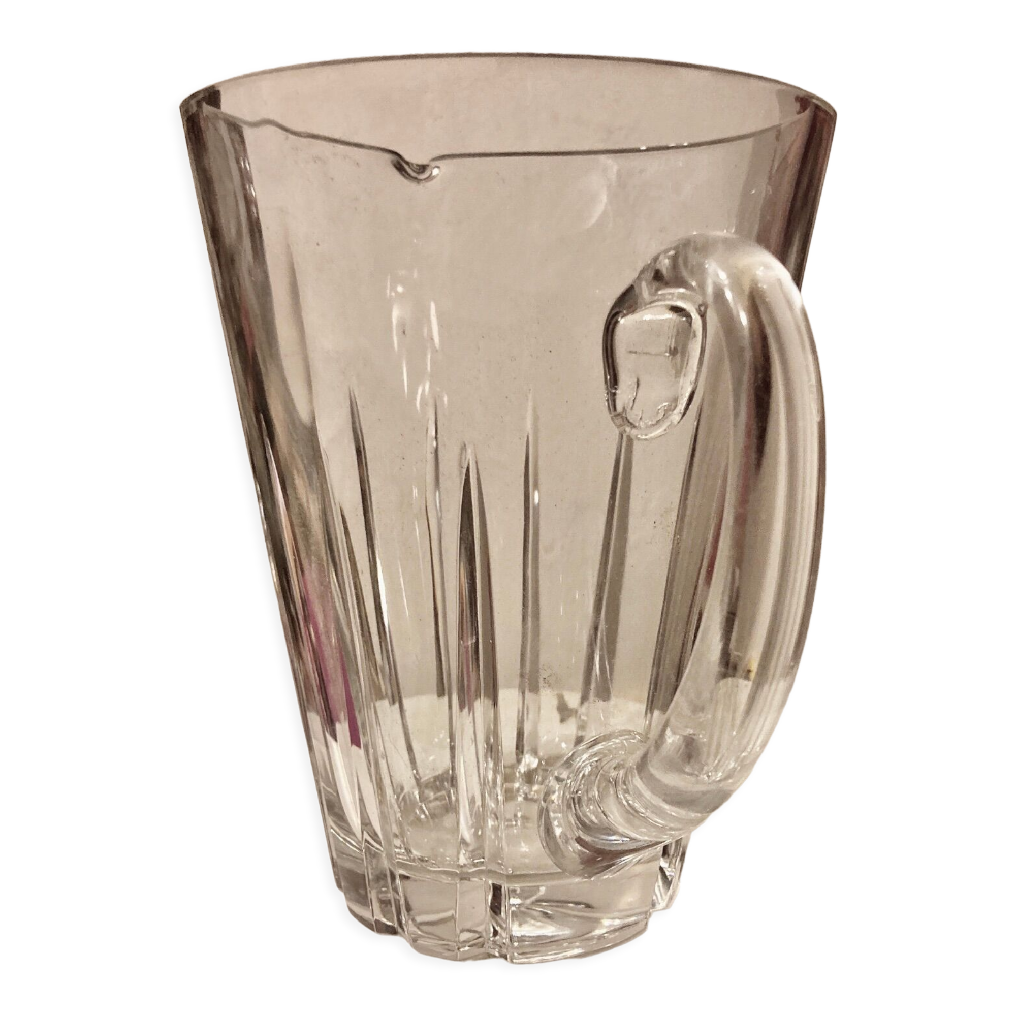 Crystal water pitcher
