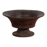 Ancient hand-painted Tibetan singing bowl (c.1900) #30