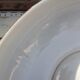 old white and gold LIMOGES porcelain fruit-saladier-plate cup