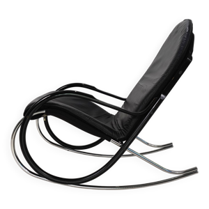 Fauteuil à bascule Strässle Nonna de Paul Tuttle, 1972